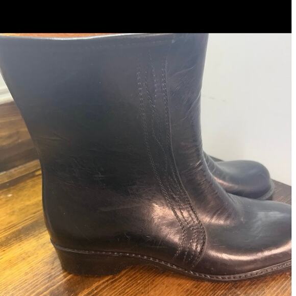 Made In The USA‎ Black Waterproof Insulated Boots Size 10 main image 4